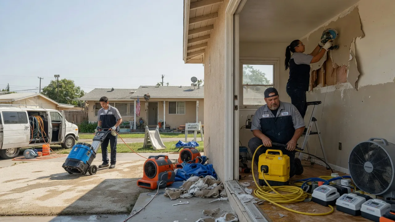 Water Damage Restoration in Brownsville, CA near me